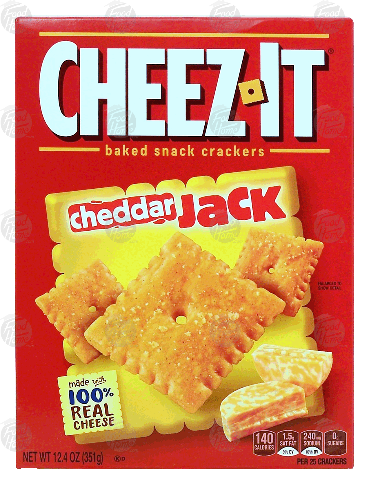 Sunshine Cheez-It cheddar jack baked snack crackers Full-Size Picture